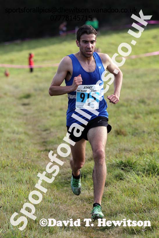 Senior mens North East Harrier League, Cramlington. Photo: David T. Hewitson/Sports for All Pics
